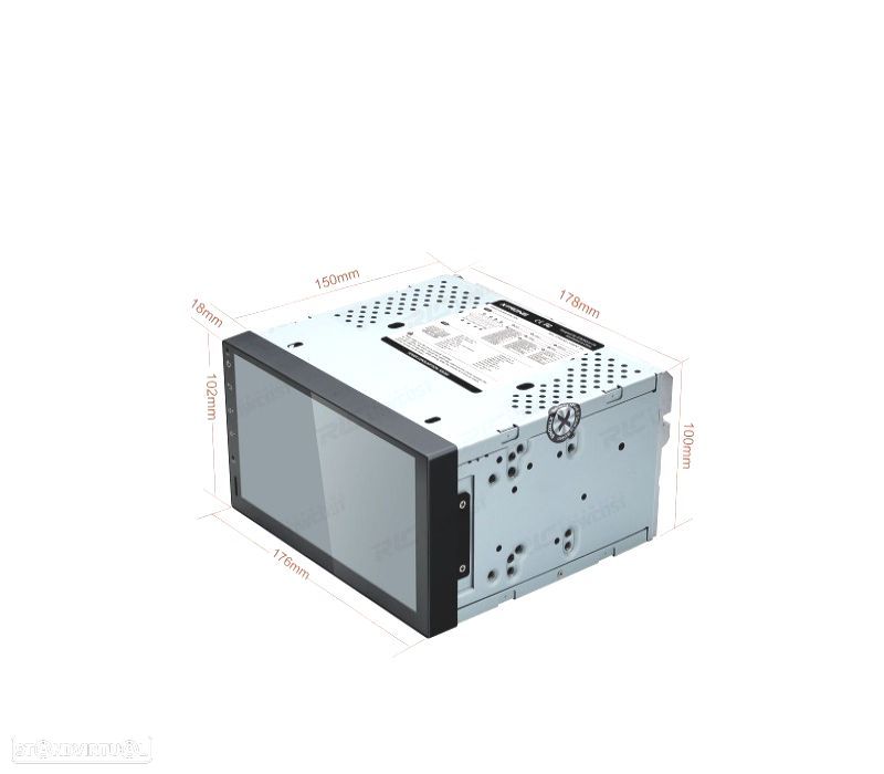 AUTO RADIO GPS 2DIN ANDROID 14 LCD TÁCTIL 7" CARPLAY USB DUAL ZONE - 3