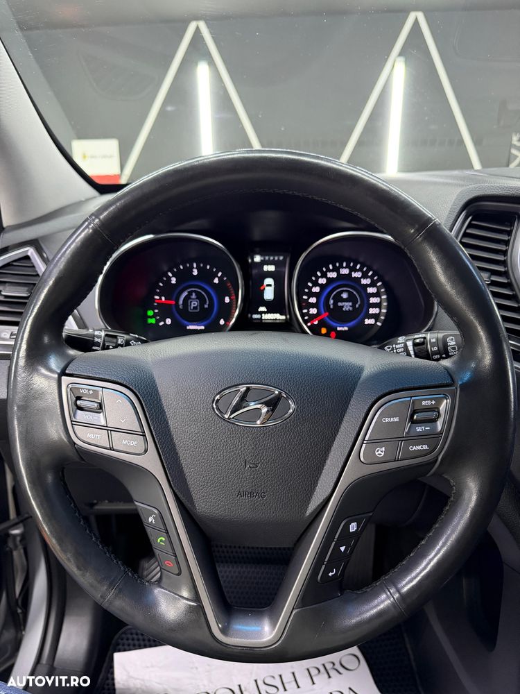 Hyundai Santa Fe blue 2.2 CRDI 4WD Automatik Premium - 3