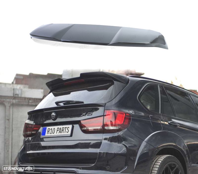 AILERON DE TECTO BMW X5 F15 12-18 LOOK M PERFORMANCE PRETO BRILHANTE - 1
