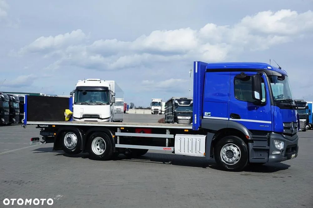 Mercedes-Benz ACTROS / 2543 / ACC / E 6 / PEŁNY ADR / PLATFORMA / ZAWIESIE POD WÓZEK - 4