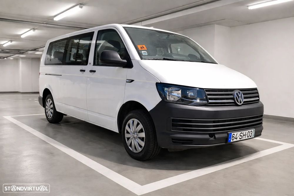 VW Transporter 2.0 TDi 102 L.Extra AC T.Criança - 1
