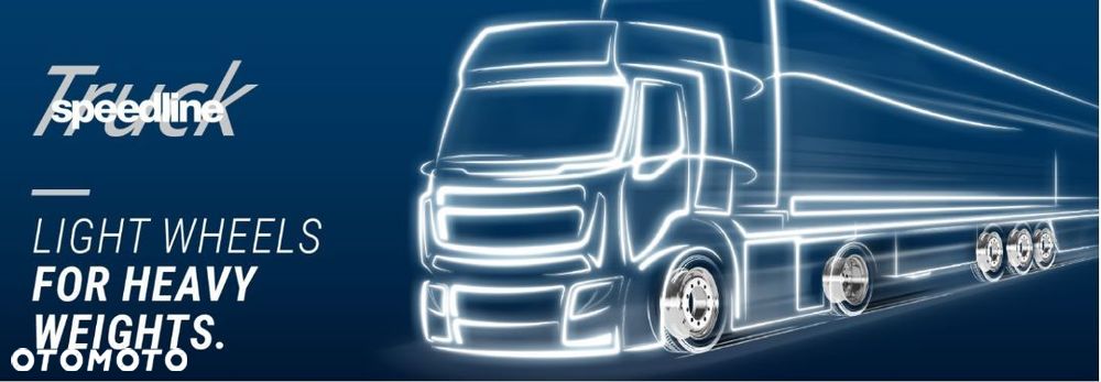 Felga Kuta Aluminiowa Speedline Truck / Alcoa 22,5x11,75 ET 120 Naczep - 3