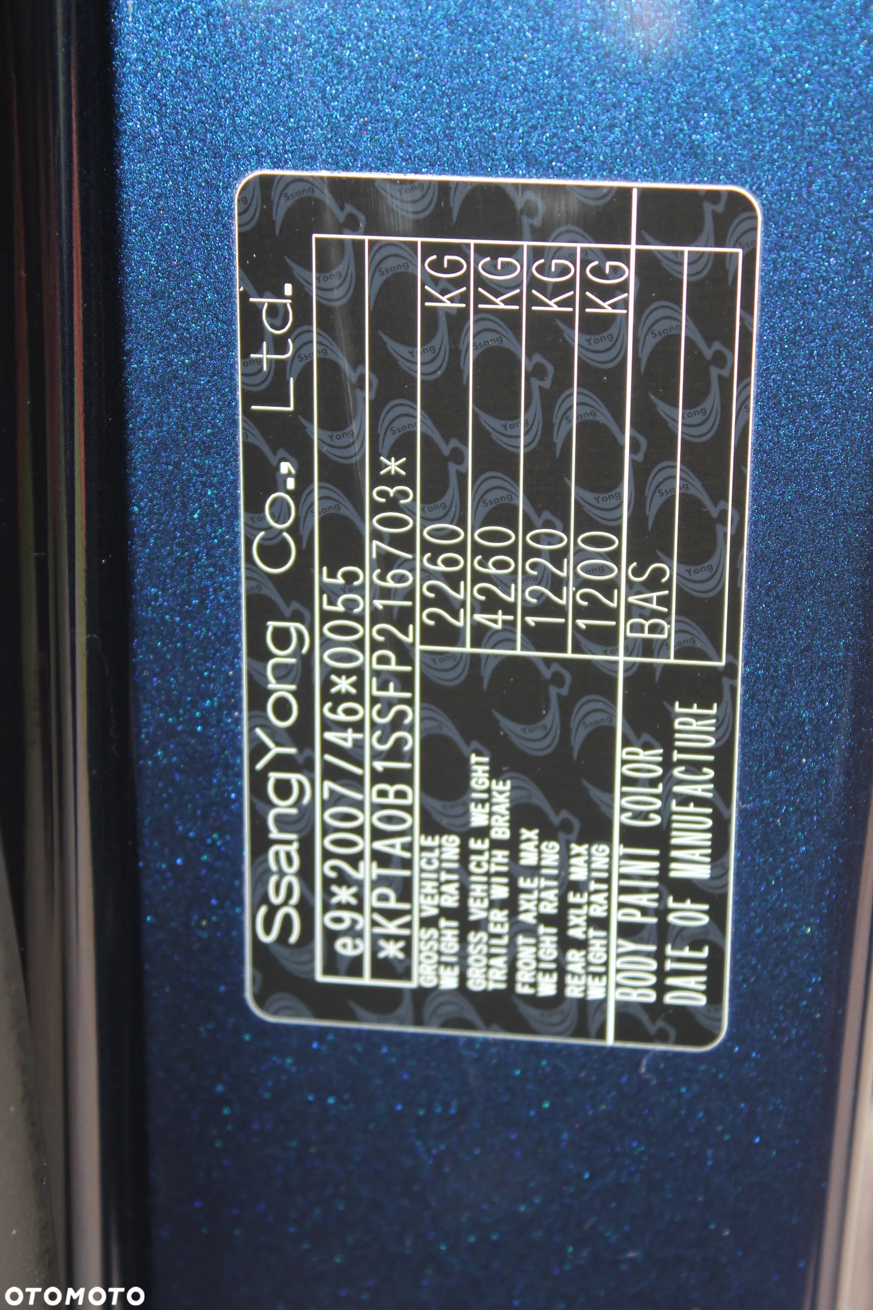 SsangYong/KGM Korando 2.0 E-XDi DPF 4WD Automatik Sapphire - 40
