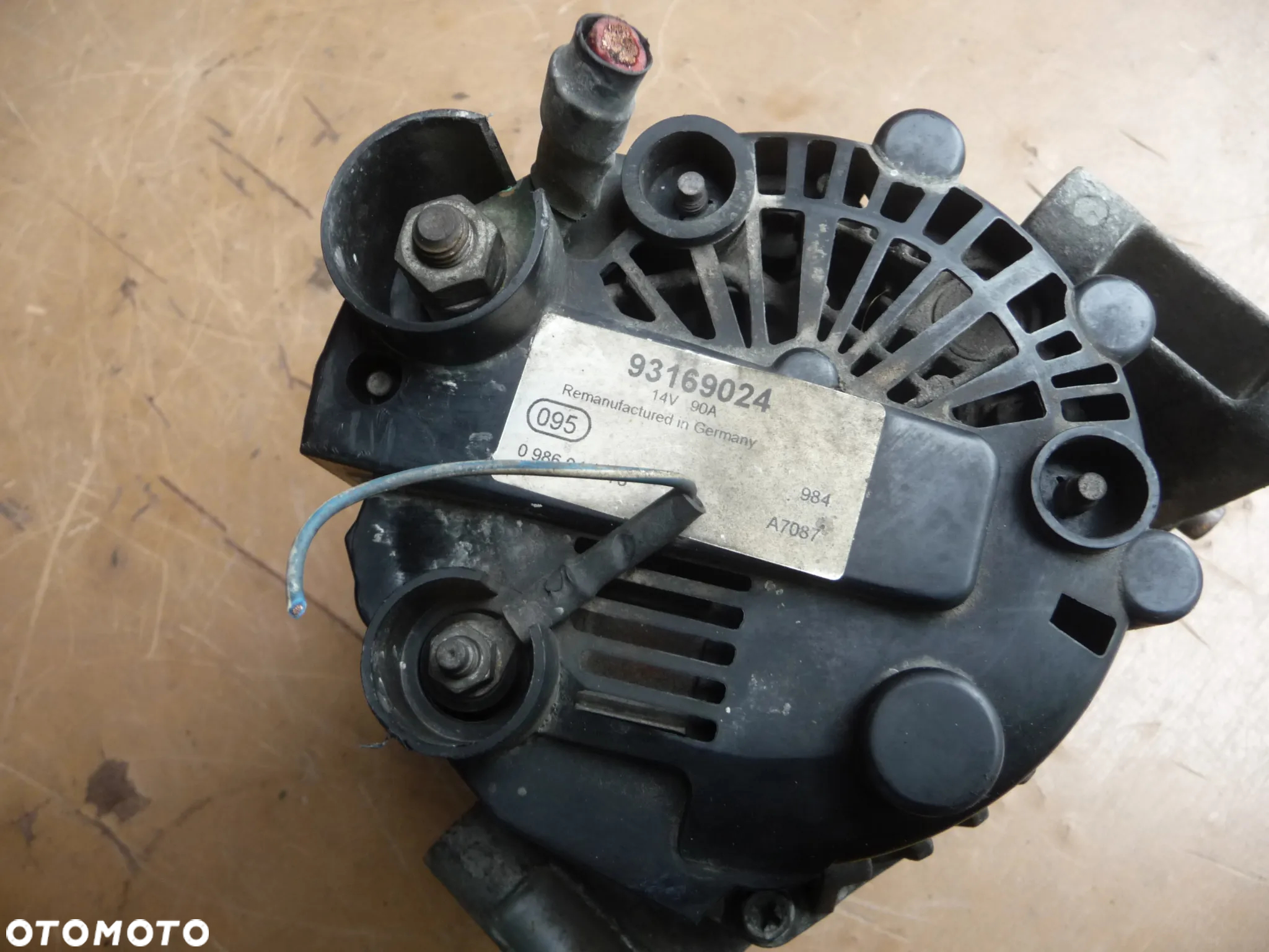 OPEL CORSA C COMBO FIAT PANDA SUZUKI IGNIS 1.3 CDTI JTD DID ALTERNATOR 93169024 - 6