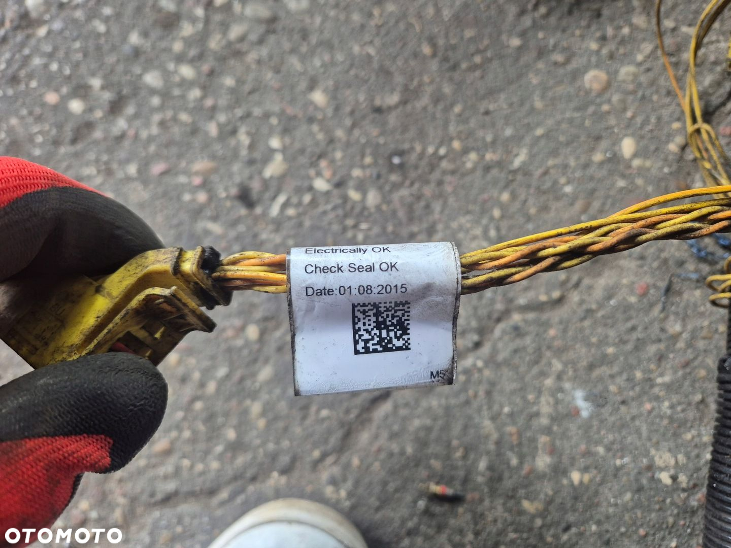 INSTALACJA WIĄZKA ELEKTRYCZNA SILNIKA MAN TGX TGS EURO 6 81991038004 - 5