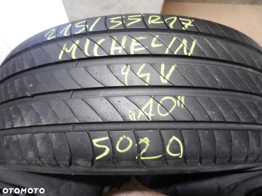 Opona pojedyńcza 215/55r17 michelin primacy 4 ao 6mm lato - 1