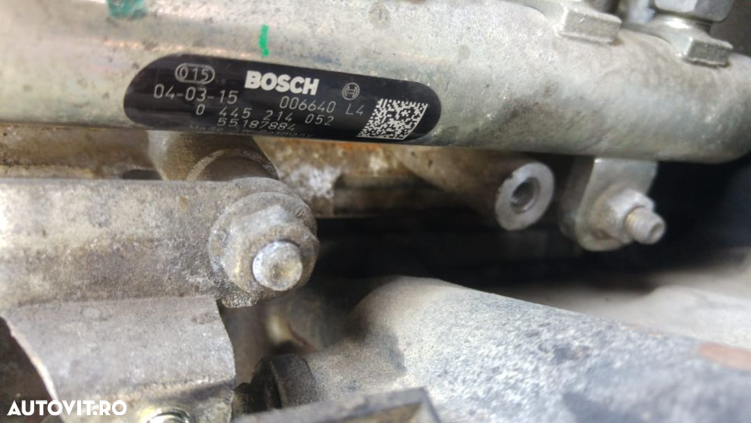 Rampa injectoare 1.9 d multijet fiat doblo fiat idea lancia musa 0445214052 - 2
