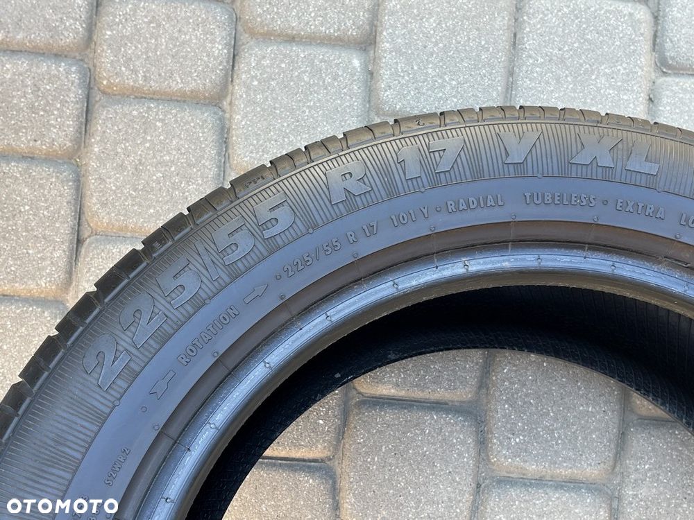 CZTERY LETNIE OPONY PLATIN 225/55 R17 101Y  6,5 i 8,5 MM BIEŻNIKA 2020 ROK LATO - 8