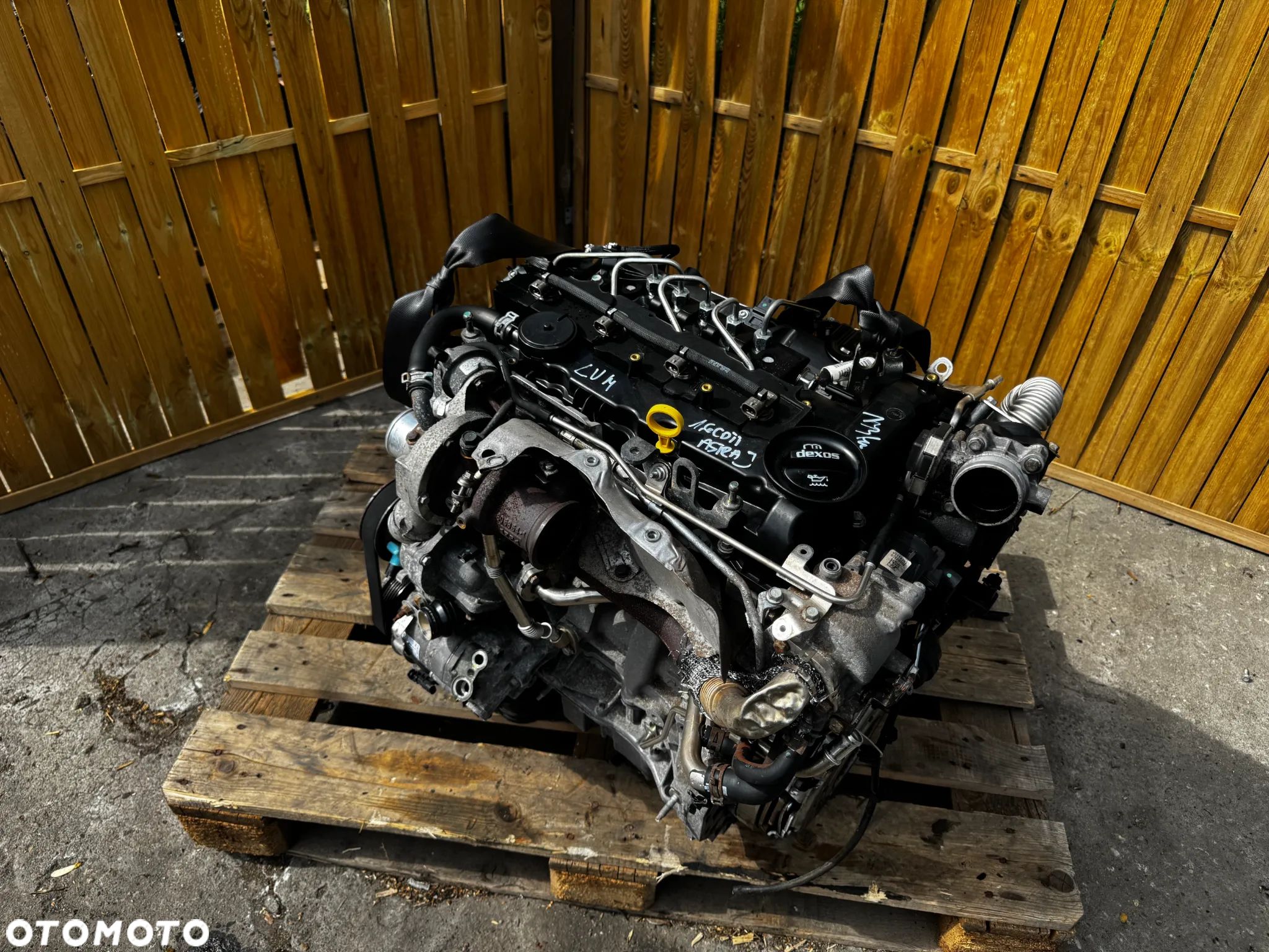 silnik b16dtl lvm 1.6 cdti astra kompletny 133 tys - 1