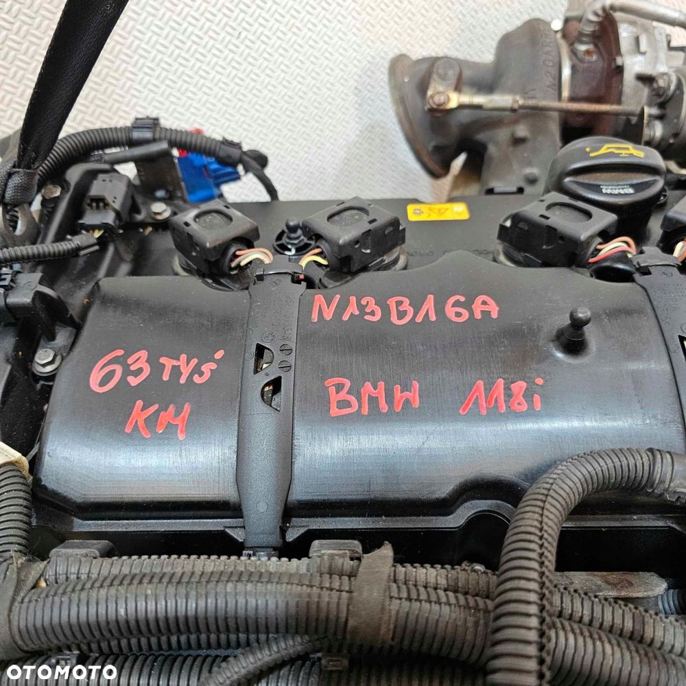 bmw 1 f20 f21 118i kompletny silnik motor - 8