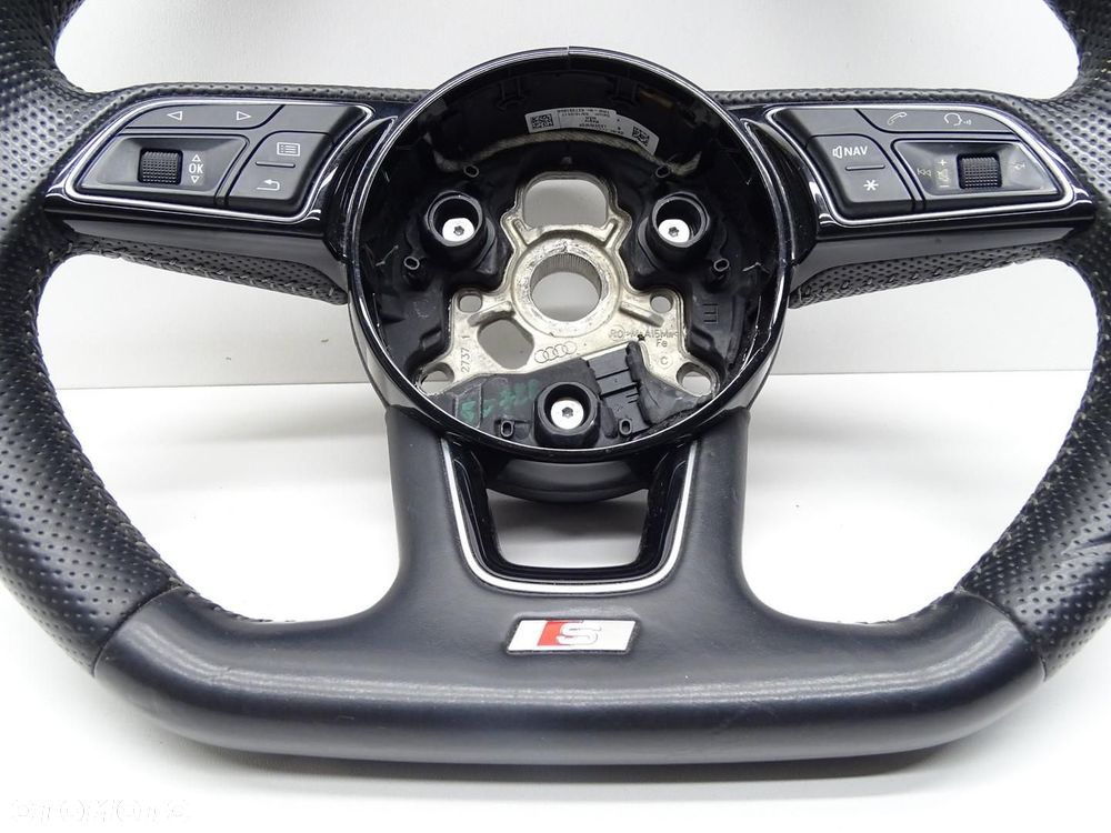 KIEROWNICA SKÓRA ŚCIĘTA MULTI SKÓRA 8V0419091CM AUDI A3 8V S-LINE LIFT - 3