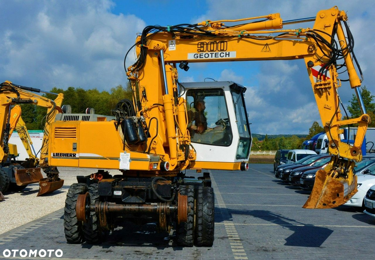 Liebherr A 900 ZW Litronic Koparka + Kolej - 8