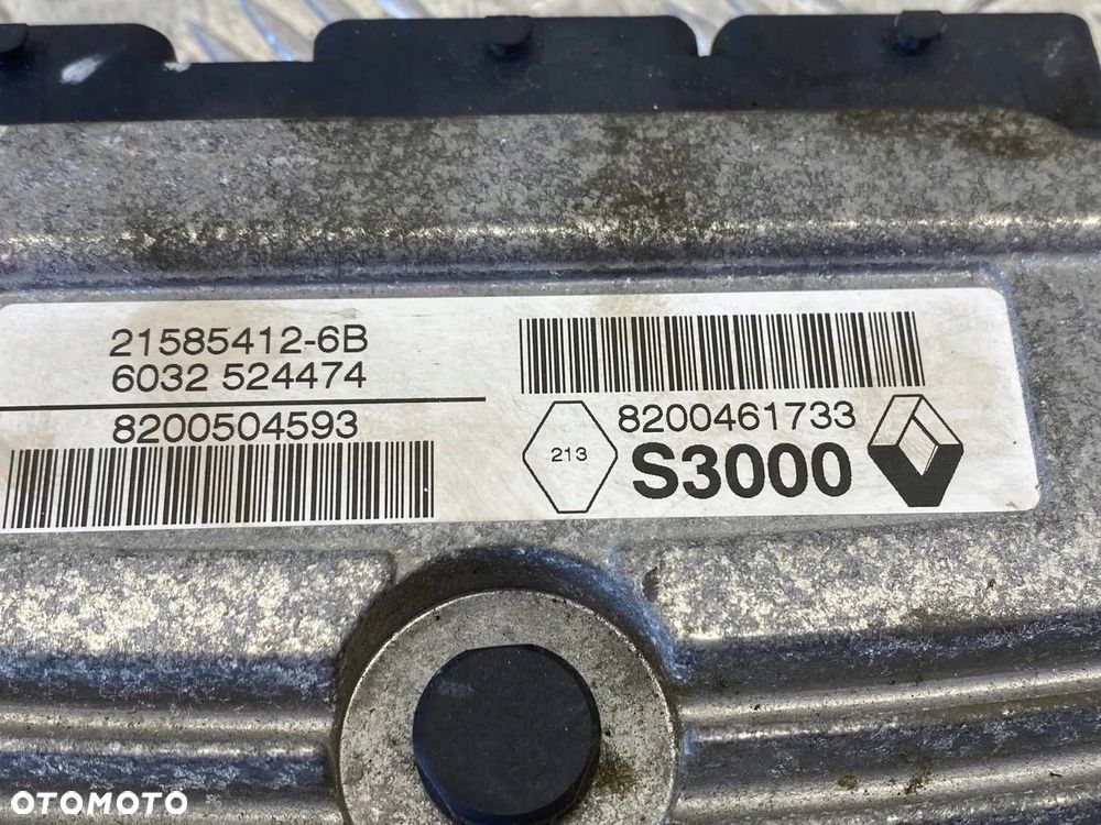 STEROWNIK KOMPUTER SILNIKA MODUŁ RENAULT CLIO III 215854126B 8200504593 - 11