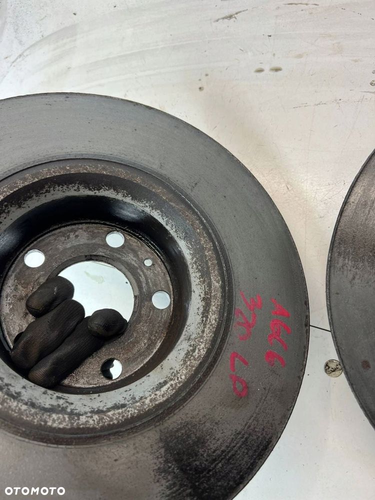 Tarcza hamulca przedniego 320mm Audi A6 S6 C6 4F 2010 PPRZÓD KOMPLET - 6