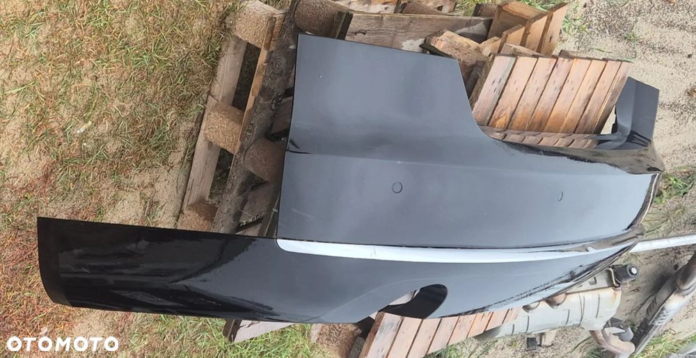 Kompletny Czarny Zderzak Tył Tylny Z PDC Audi A8 D4 2010- - 3