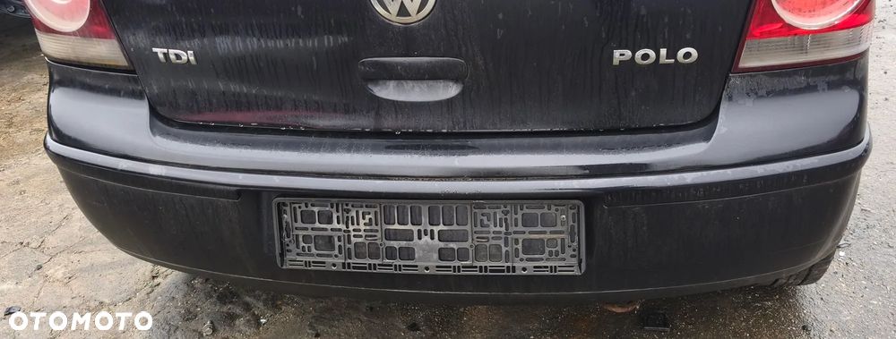 VW POLO IV 9N 08r 3D ZDERZAK TYŁ TYLNY LC9Z - 1
