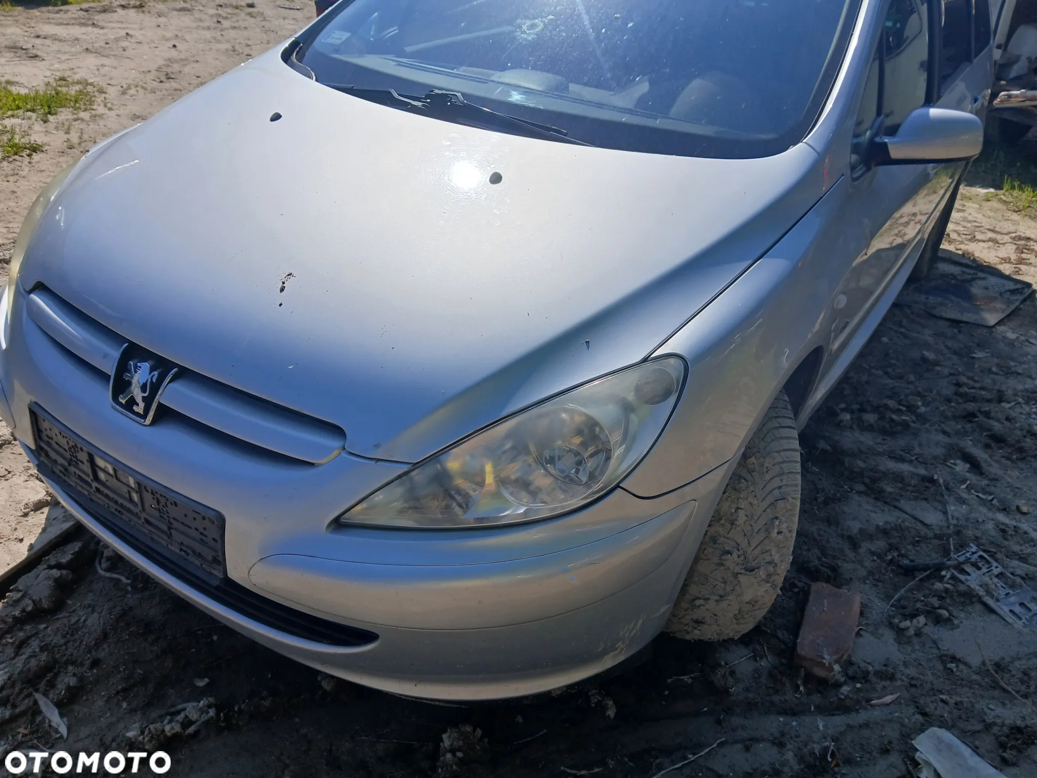 peugeot 307 SW 7osobowy fotel fotele kanapa deska kokpit podsufitka boczek boczki klamka - 2
