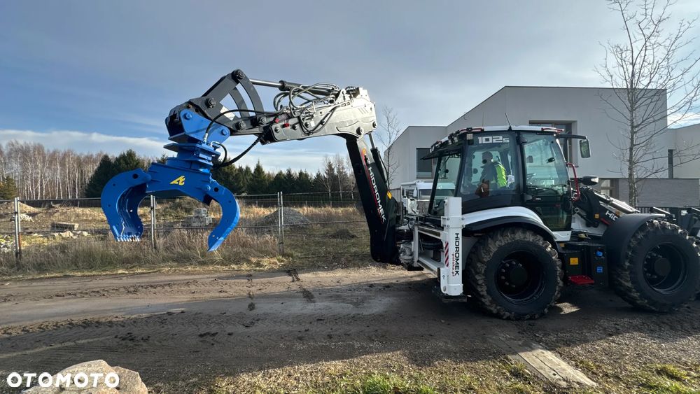 Chwytak sortujący obrotowy do koparki YANMAR Vio38; Vio57; Hidromek 102 - 9