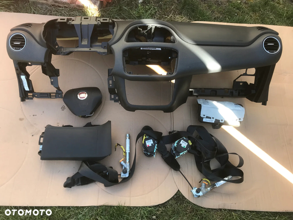 Deska Pasy Poduszki Air Bag Fiat Punto Evo 09-12 Oryginał