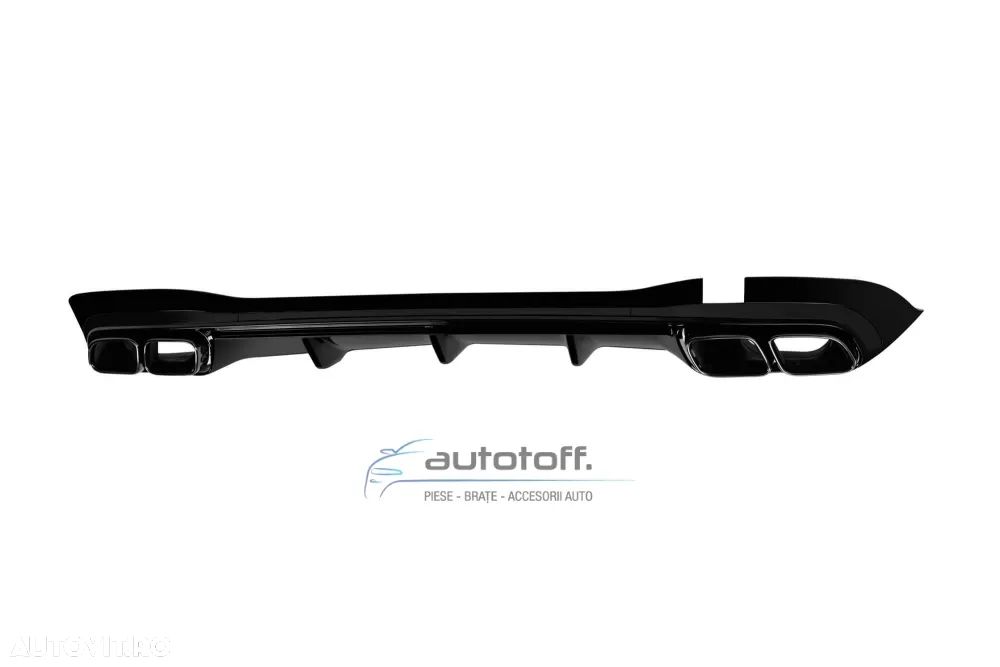 Difuzor bara spate compatibil Mercedes S-Class W223 (2020+) S63 Design - 3