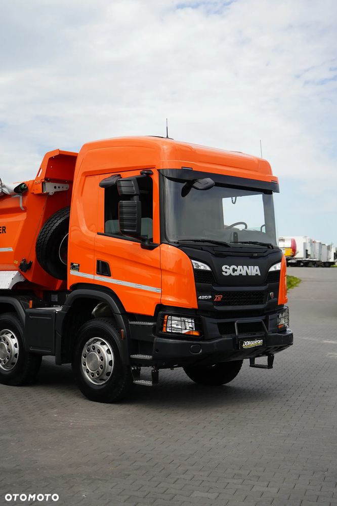 Scania / P 420 / XT / EURO 6 / WYWROTKA / 8 X 4 / ŁAD. 18 500 KG - 31
