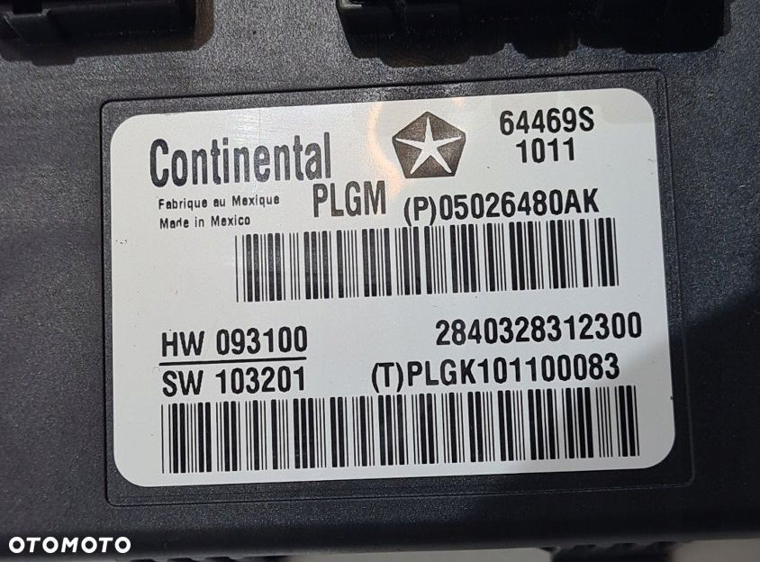 moduł klapy grand cherokee wk2 11r 05026480ak - 3