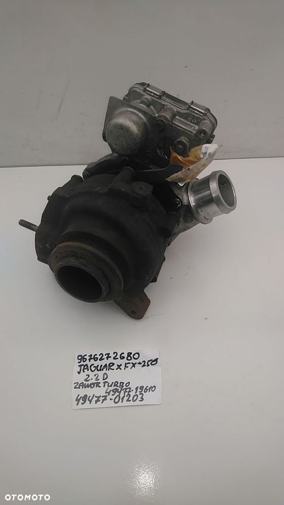 TURBINA 2.2 D 150KM 152KM 160KM 163KM 190KM 200KM XF X250 9676272680 49477-01203 - 4
