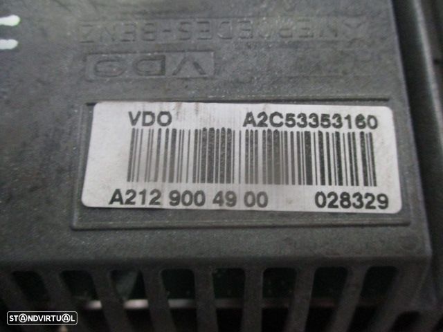 Display Relogio A2129004900 MERCEDES W212 2011 - 3