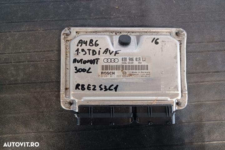 Calculator motor ECU 038906019LJ 0281011222 - 1.9 TDI AVF 038906019LJ - 1