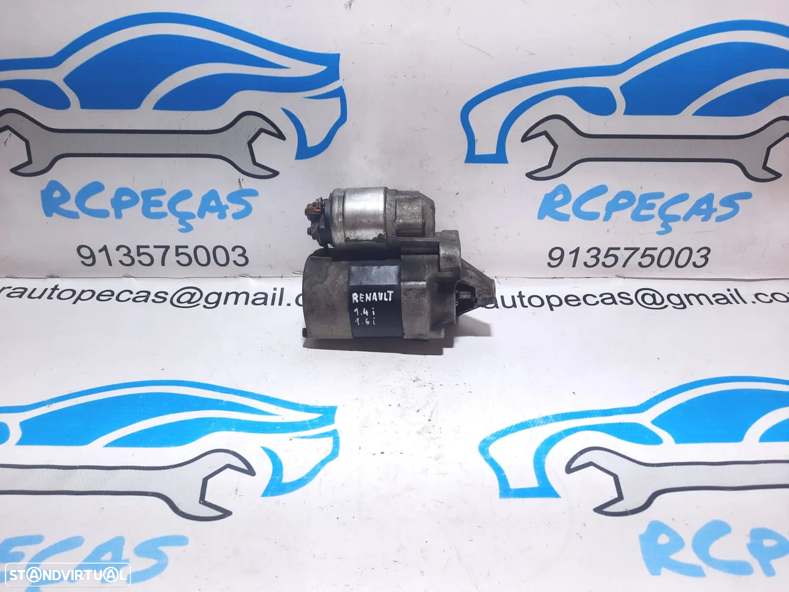 MOTOR DE ARRANQUE VALEO D7E19 RENAULT MEGANE I MK1 1.6 16V - 3