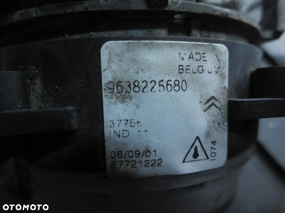 CITROEN XSARA PICASSO I LIFT HALOGEN LEWY PRZÓD 9638225680 - 2