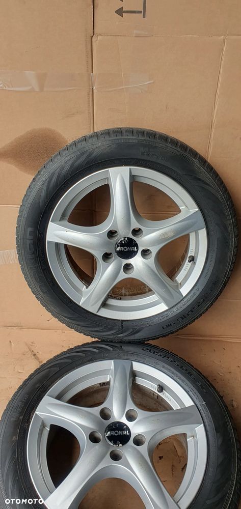 Alufelgi z oponami alusy 5X112 6.5J ET50 205/55 R16 Ronal 42R6655.37 - 4