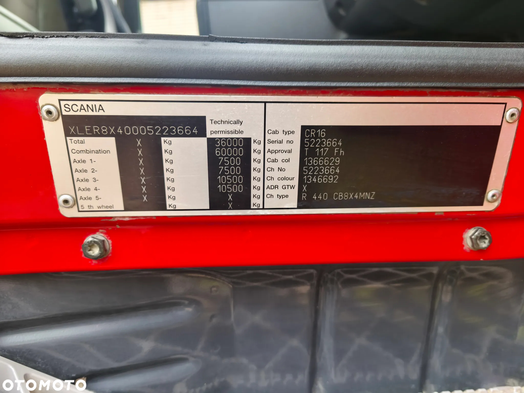 Scania R440 mulda silos 8x4 - 14