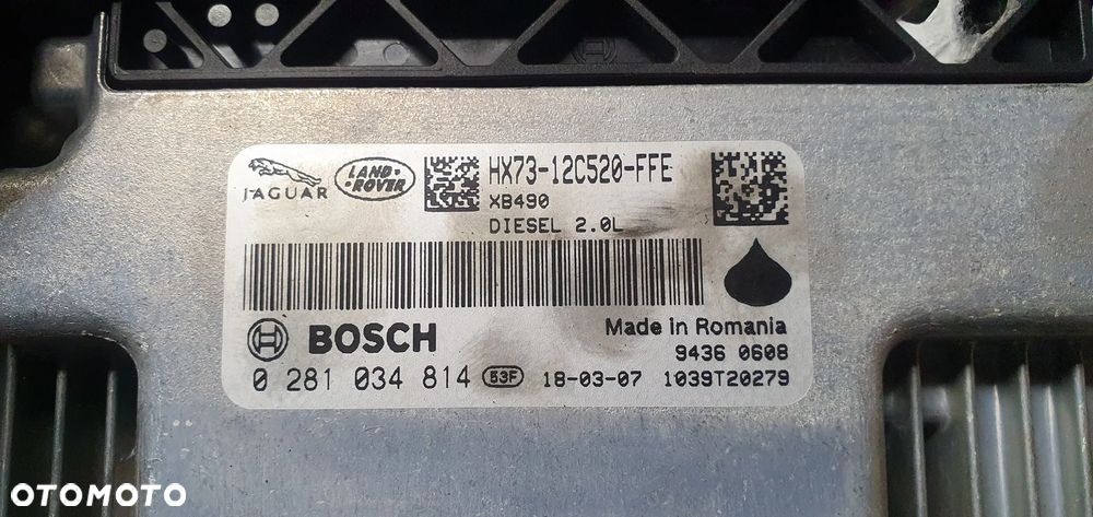 Komputer sterownik silnika Land Rover Discovery Sport L550 2.0 D HX73-12C520-FFE - 5