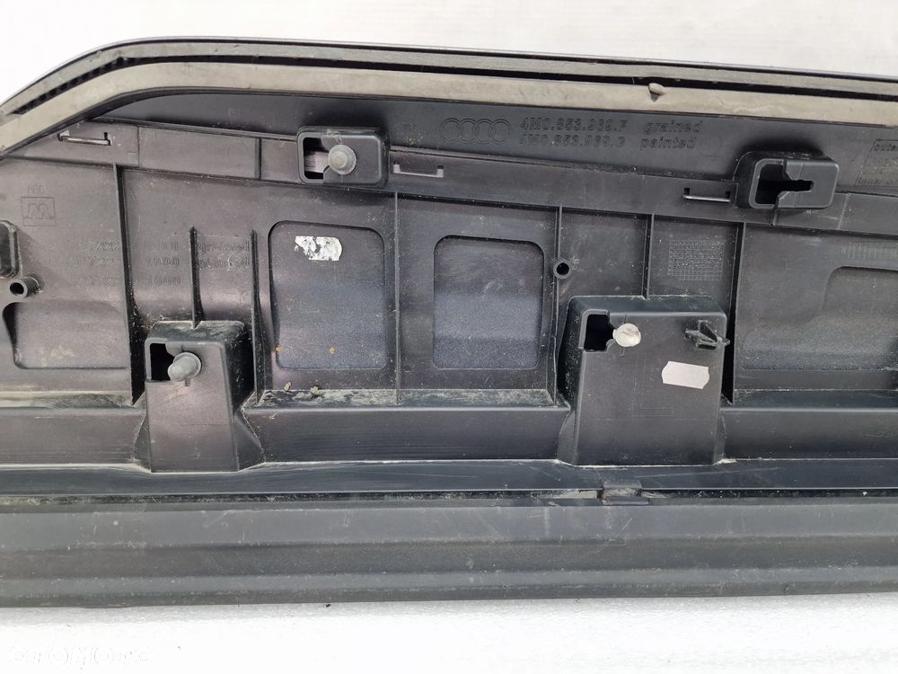 AUDI Q7 4M0 14- LEWA LISTWA DRZWI TYLNA TYLNIA TYŁ , NR 4M0853969F / 4M0853969G , NR AUKCJI LD59 - 12
