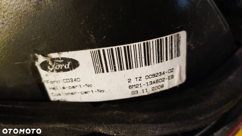 FORD GALAXY LAMPY TYLNEJ KLAPY BAGAŻNIKA 2TZ00923402 - 6