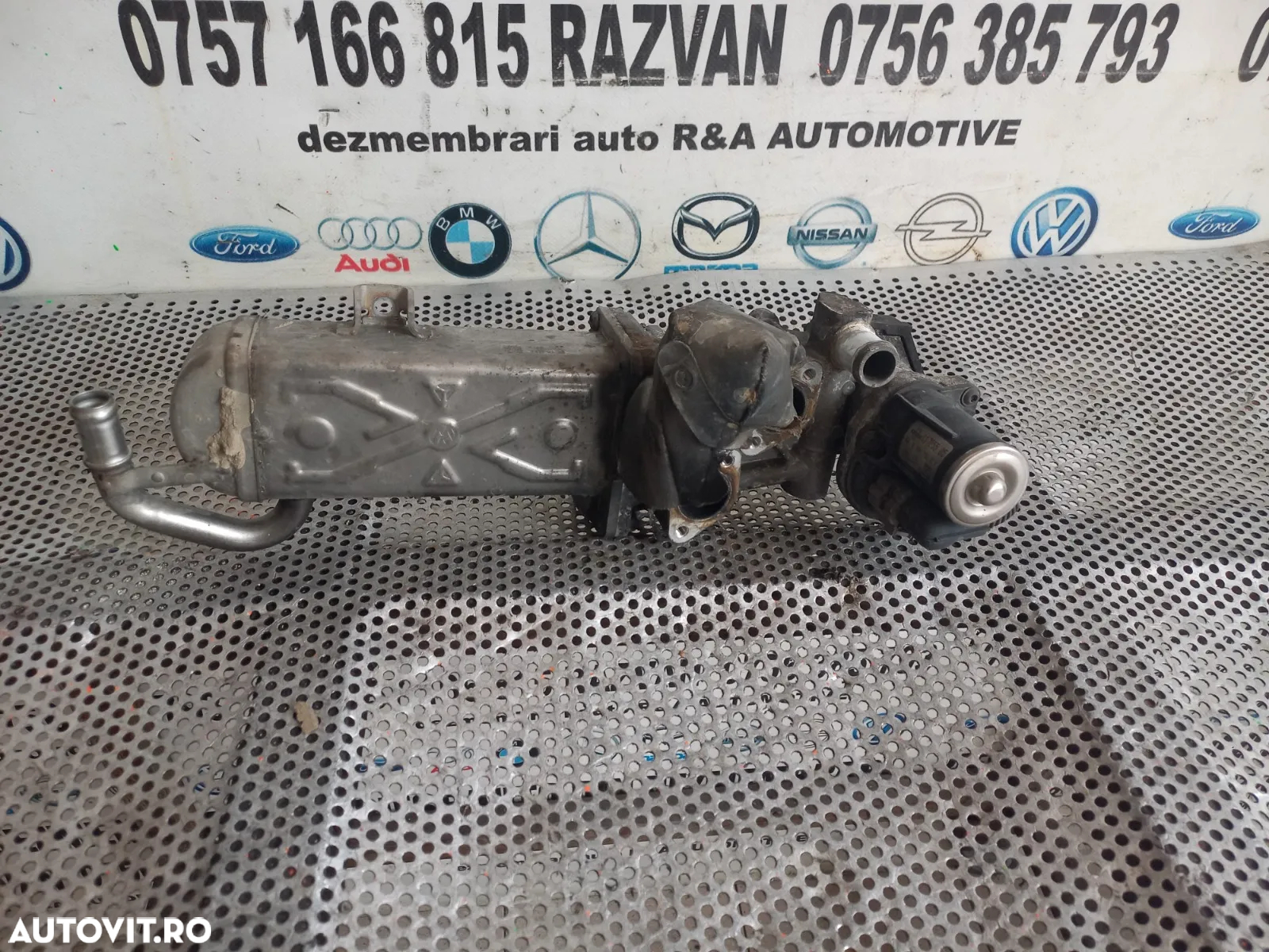 Supapa Valva Egr Racitor Gaze Egr Vw Seat Skoda Audi 1.6 Tdi Euro 5 Cod 03LC Motor CAY A3 Golf 6 Je - 7