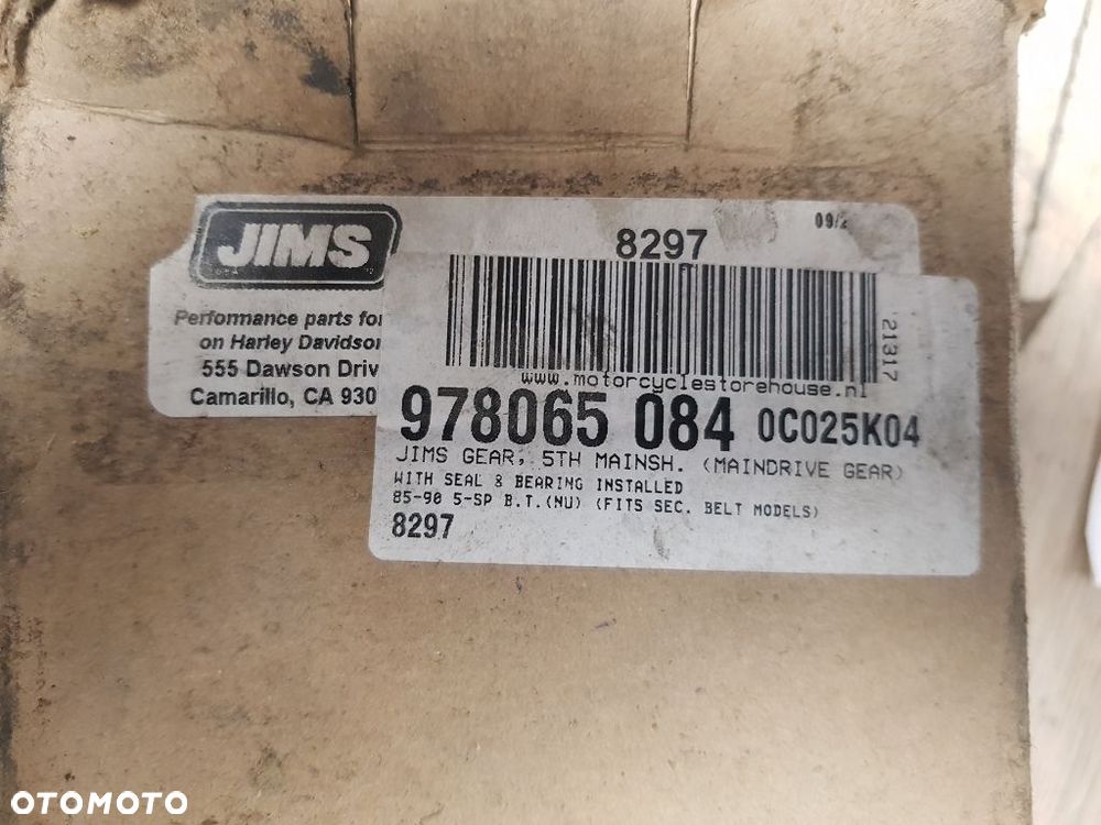 Trybo przekładni głównej MCS 978065 Harley Davidson EVO 35029-85A - 9