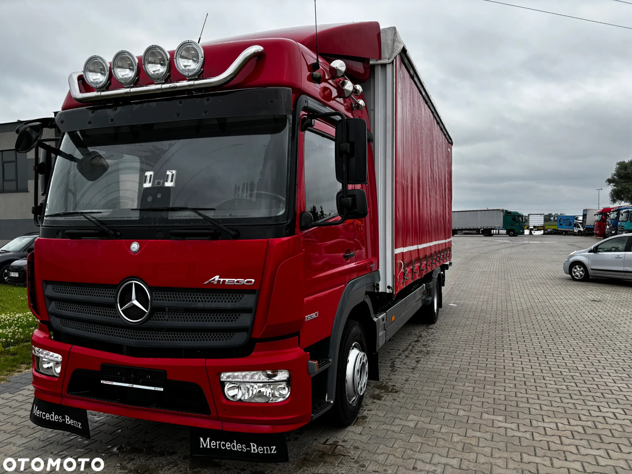 Mercedes-Benz ATEGO 1330 (1524, 1224) firank, winda , plandeka, kabina sypialna , z Niemiec - 4