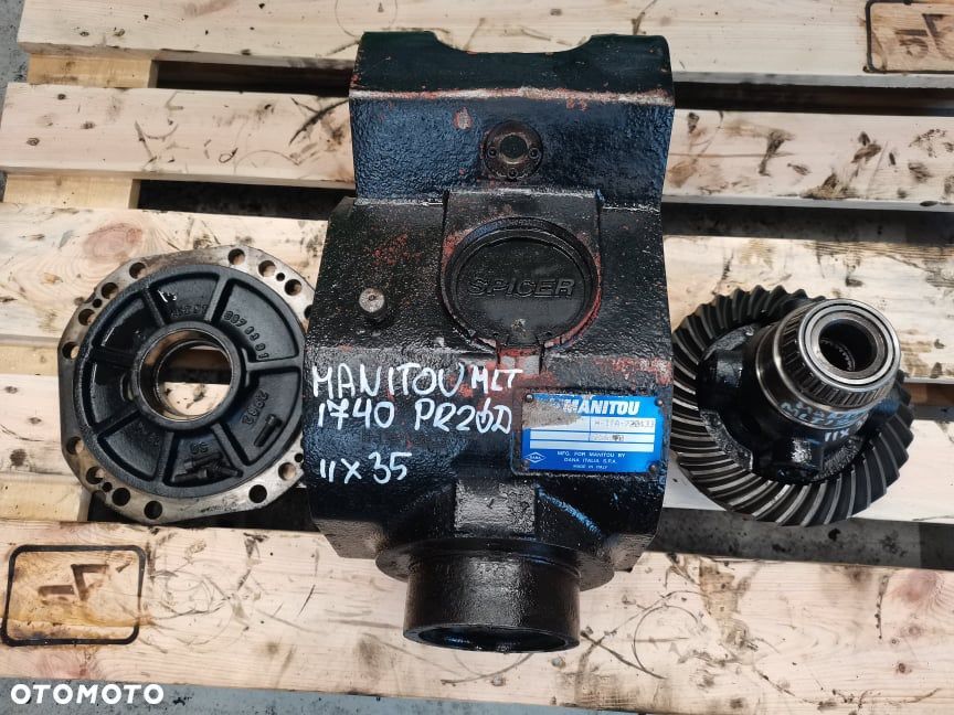 Środek mostu Manitou MT 1740 {Spicer 11X35} - 8