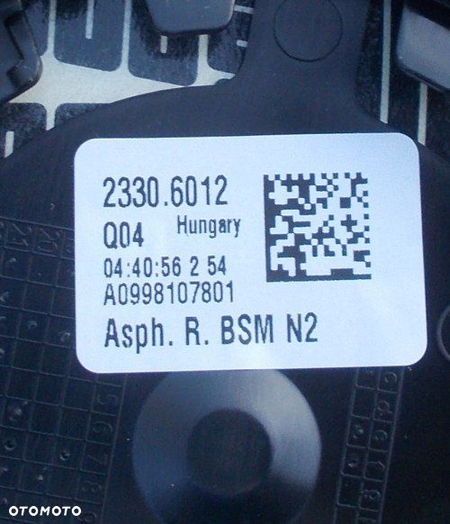 MERCEDES S W223 EQS V297 PRAWY ASYSTENT WKŁAD - 3