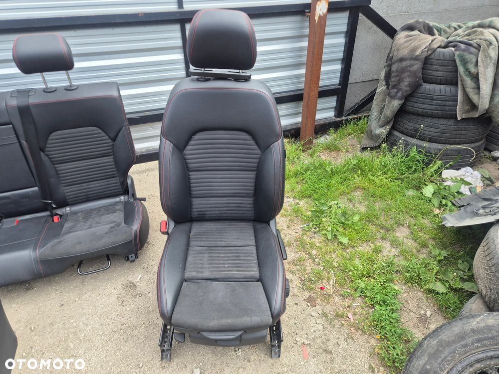 FOTELE SIEDZENIA KANAPA MERCEDES B Klasa W246  Europa  Alkantara - 13