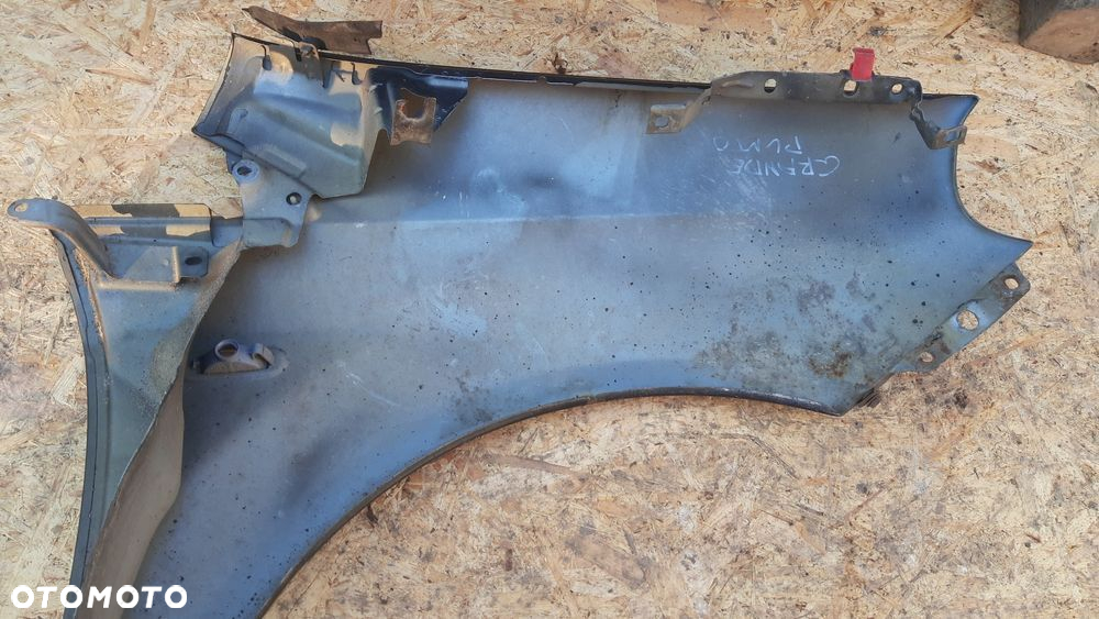 Fiat Grande Punto błotnik lewy przedni CzarnY - 6