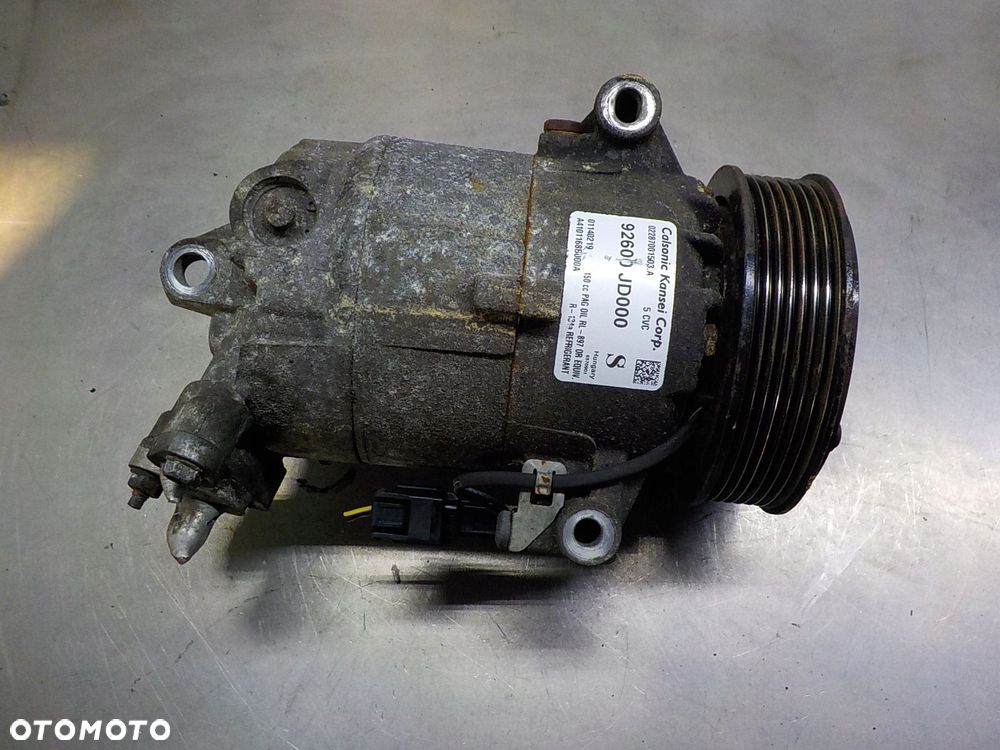 NISSAN QASHQAI J10 SPRĘŻARKA KLIMATYZACJI 92600JD000 - 1