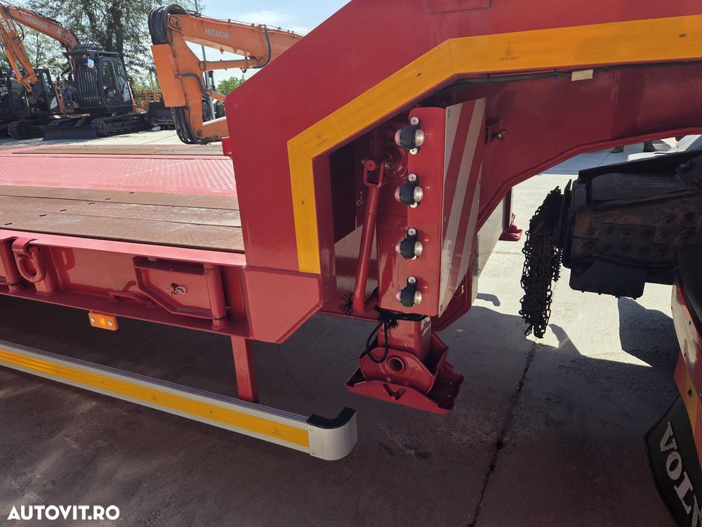 Bodex JANMIL-3 axe SAF, rampe DUBLE, axe SAF, extensii lemn la 3m latime, axa liftabila, lungime podea 9m, anv Goodyear, 2 roti rezerva, axa viratoare spate, rampe interior acces gat lebada, cutie lanturi, posibilitate leasing 5 ani-PROMOTIE 58.900 EUR+Tva - 8