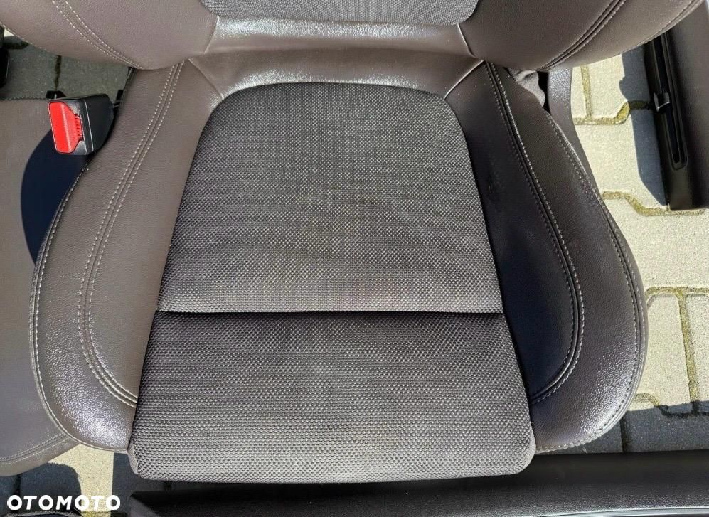 RENAULT ESPACE V INITIALE FOTELE 5 OSÓB BRĄZOWA PÓŁSKÓRA GRZANE PRZÓD TYŁ - 5