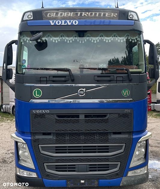 Volvo FH4 500 GLOB I-SHIFT I-PARCOOL 2xALUTANK SPOJLERY KLIMA WEBASTO LODÓWKA LOW DECK EURO 6 2015