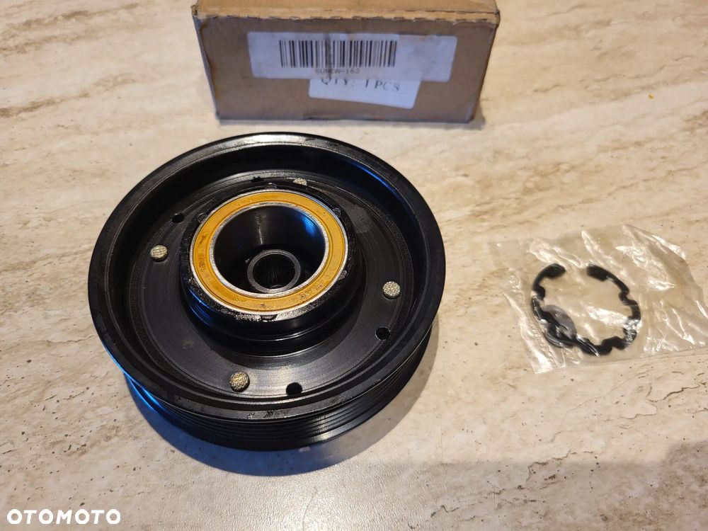 Sprzęgło kompletne kompresora klimatyzacji (DENSO 6PK 110mm AUDI A2, A3, TT; SEAT ALHAMBRA, ALTEA XL, CORDOBA, IBIZA II, IBIZA III, IBIZA IV, IBIZA IV SC 1.0-3.2 06.97-12.22  6Q0820803D ,6Q0820803G 8Z0260805A, - 2