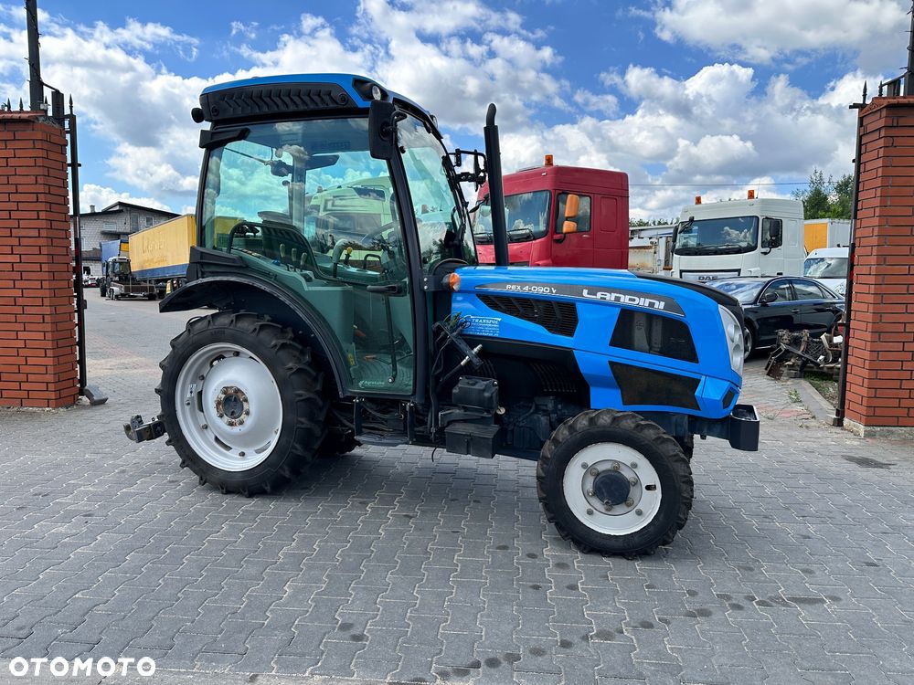Landini REX 4 90V Wąski:1m 4x4 Pełzaki Półbiegi Rewers 680h Sadowniczy Jak NOWY - 3