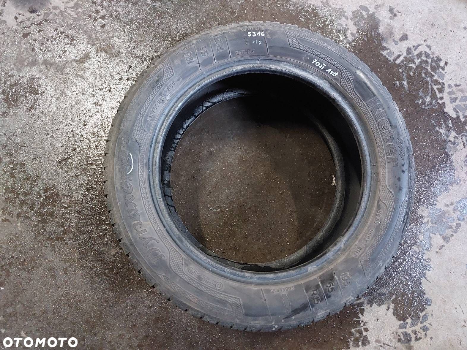 OPONA LETNIA 1 SZT 195/55R15 KLEBER DYNAXER 2012r - 1
